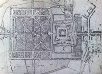 Plán holíčskeho (francúzskeho) barokového parku