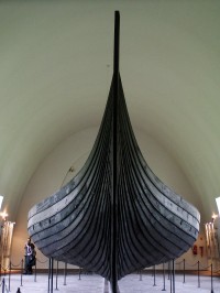 Ladný tvar vikinkského plavidla