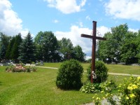Hřbitov za kostelem