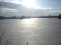 Zamrzlý rybník