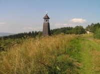 Oplechovaná zvonička na Freudebergu 