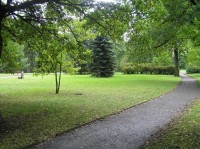 Park v Milevsku: Cestou ke klášteru