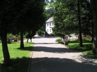 Vchod do lázeňského parku