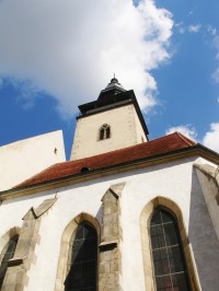 Věž farního kostela Sv. Jakuba