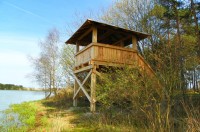 Ornitologická vyhlídková věž u Veselského rybníka