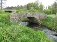 Historický most na Borovském potoce