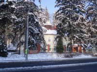 Zlín: Vila Tomáše Bati v zimě