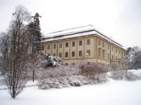 Zlín: Zlínský zámek v zimě