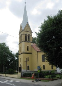 Lubrza, kostel sv. Jana Křtitele