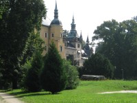 Zámek Kliczków v Dolním Slezsku