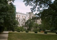 Hluboká nad Vltavou: zámecká zahrada
