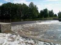 Nežárka - řeka: Nežárka u Veselí nad Lužnicí