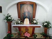vnitřek kaple Panny Rokolské