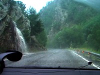 Cestou z Ós de Civis - prší
