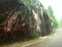 Cestou z Ós de Civis - prší