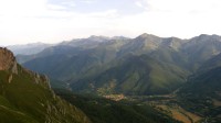 Kantaberské pohoří - pohled od stanice lanovky