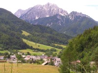 Obec Podkoren - vstup do Slovinska