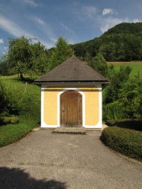 kaplička v sedle na Brunnbachem