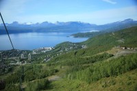 Narvik - vrchol lanovky