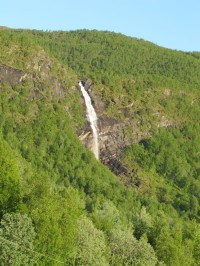 Kvitforsen - pohled od severu Kvitforsen