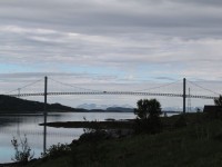 most vedoucí na Lofoty a Vesterály