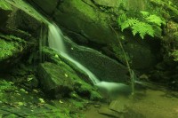 vodopády na Šternovském potoce
