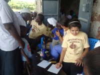 Medical Volunteers at a Medical Camp in Kenya
