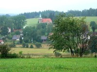 Borovnička: Celkový pohled z jižní strany
