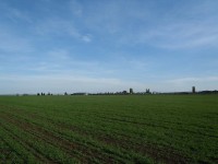 Pohled na letiště od Slatinky - 26.4.2012