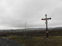 Kříž u cesty do Děrného - 1.1.2012