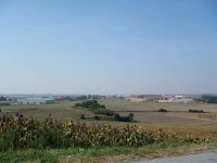 Pohled ze Žuráně na Šlapanice a cihelnu - 3.9.2011