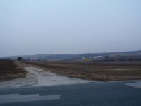 Pohled z Vinohrádků na Podolí - 6.2.2012