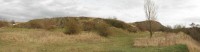 Přírodní památka Horka - panoramatický pohled na hlavní pahorek - 2.4.2012