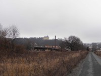 Fulnecký zámek od kříže - 1.1.2012