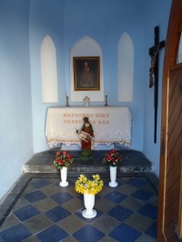 Interiér kaple Panny Marie Bolestné - 26.4.2012