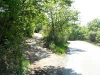Polní cesta od turistického rozcestí Nad Cihelnou - 8.5.2012
