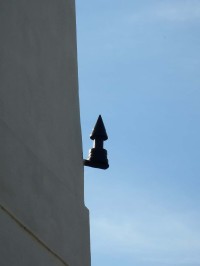 Zvonice ve Zbýšově-zazděné projektily a koule - 10.5.2012