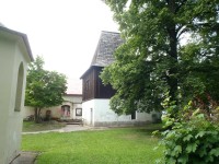 Polodřevěná zvonice na bývalém hřbitově v Českém Brodu - 15.6.2012