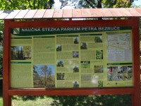 naučná stezka v parku P.Bezruče