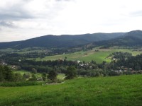 pohled do údolí od Polany