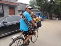 Peking pouliční prodavač