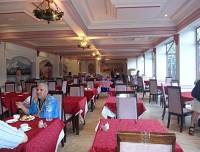 Marrakech jídelna v hotelu Imperial 