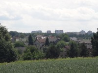 pohled na sídliště v Orlové