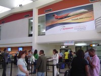Santo Domingo letištní hala