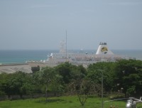 Santo Domingo pohled na loď
