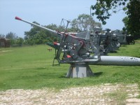 Santo Domingo vojenská technika v pevnosti