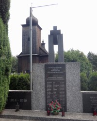 Albrechtice pomník I. svět. války