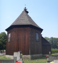Albrechtice kostelík zezadu