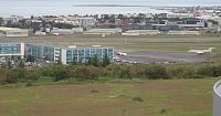Reykjavík vnitrostátní letiště z Perlanu