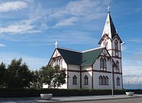 Island - Húsavíkurkirkja (kostel)